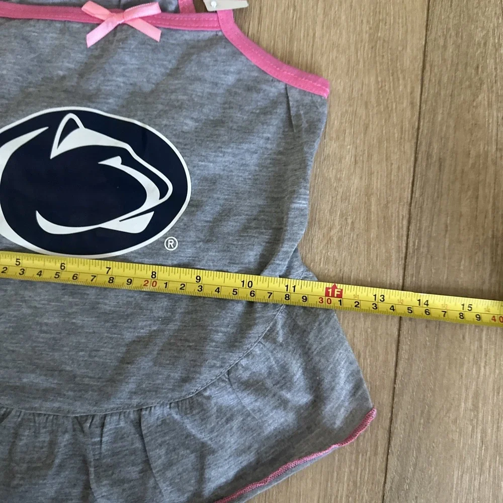 PENN STATE PSU Dog/Cat Dress‎ Size Medium (20-30lbs) College Football NEW